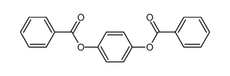 1,4-Bis(benzoyloxy)benzene结构式