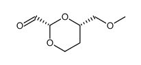 1,3-Dioxane-2-carboxaldehyde, 4-(methoxymethyl)- (9CI)结构式