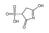 2,5-dioxopyrrolidine-3-sulfonic acid Structure