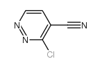 3-氯哒嗪-4-甲腈结构式