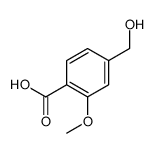 4-(hydroxymethyl)-2-methoxybenzoic acid结构式
