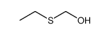 (ethylthio)methanol Structure