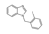 1-(2-iodobenzyl)-1H-benzo[d]imidazole Structure