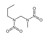 N-methyl-N-[[nitro(propyl)amino]methyl]nitramide Structure