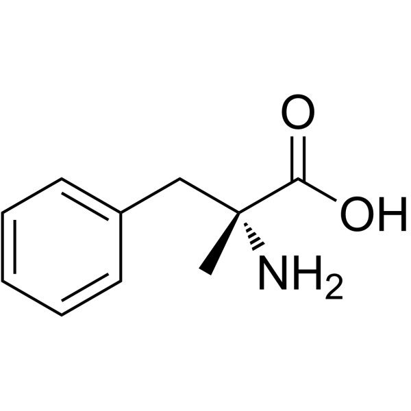 a-methyl-D-phenylalanine Structure