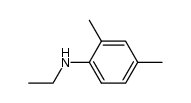 N-ethyl-2,4-dimethyl-aniline Structure