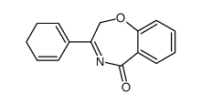 3,4-Dihydro-3-phenyl-1,4-benzoxazepin-5(2H)-one结构式