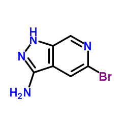 5-Bromo-1H-pyrazolo[3,4-c]pyridin-3-amine结构式
