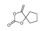 1,3-Dioxaspiro[4.4]nonan-2-one,4-methylene- structure