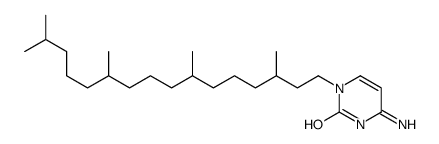 4-amino-1-(3,7,11,15-tetramethylhexadecyl)pyrimidin-2-one Structure