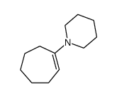 1-cyclohept-1-enyl-piperidine Structure