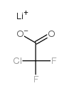 Chlorodifluoroacetic acid, lithium salt结构式