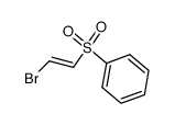 trans-β-Bromovinyl phenyl sulfone结构式