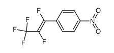 Pentafluor-1-(4-nitro-phenyl)-propen-(1) Structure