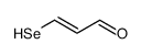 3-selanylprop-2-enal结构式