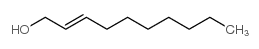 TRANS-2-DECEN-1-OL Structure