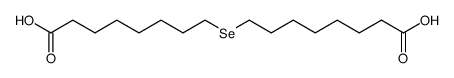 8,8'-Selenodioctanoic acid structure