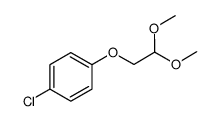 4-chlorophenoxyacetaldehyde dimethylacetal结构式