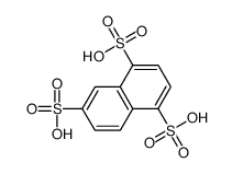 1,4,6-Naphthalenetrisulfonic acid structure