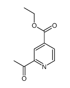 ethyl 2-acetylpyridine-4-carboxylate structure