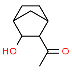 Ethanone, 1-(3-hydroxybicyclo[2.2.1]hept-2-yl)- (9CI) structure