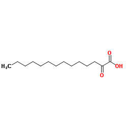 2-oxo-Tetradecanoic acid Structure