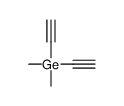 diethynyl-dimethyl-germane Structure