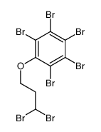 1,2,3,4,5-pentabromo-6-(3,3-dibromopropoxy)benzene Structure