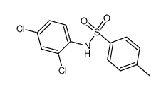 N-(2,4-dichlorophenyl)-4-methylbenzenesulfonamide结构式
