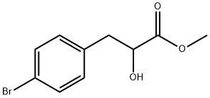 Methyl 3-(4-bromophenyl)-2-hydroxypropanoate Structure