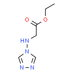 Glycine, N-4H-1,2,4-triazol-4-yl-, ethyl ester (9CI) Structure