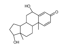 6β-Hydroxy-17β-boldenone结构式