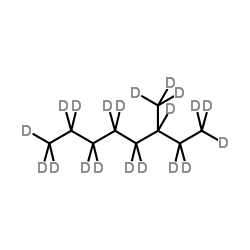 3-甲基辛烷-D20结构式