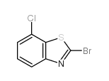 2-BROMO-7-CHLOROBENZO[D]THIAZOLE Structure