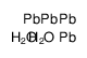 λ1-plumbane,tetrahydrate结构式