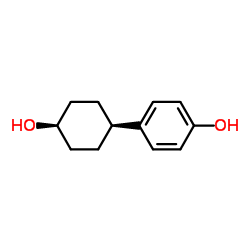 4-(顺-4-羟基环己基)苯酚结构式