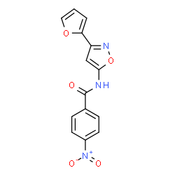 N-[3-(2-furyl)oxazol-5-yl]-4-nitro-benzamide Structure