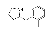 2-(2-Methylbenzyl)pyrrolidine结构式