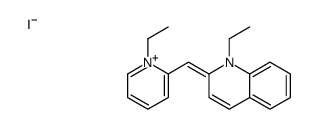 1-ethyl-2-[(1-ethyl-2(1H)-pyridylidene)methyl]quinolinium iodide picture