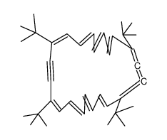 Tetra-t-butylbisdehydro<22>annulen结构式