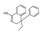 4-ethyl-4-phenyl-2,3-dihydroisoquinoline-1-thione结构式