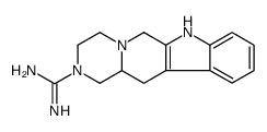 3,4,6,7,12,12a-hexahydropyrazino[1',2':1,6]pyrido[3,4-b]indole-2(1H)-carboximidamide结构式