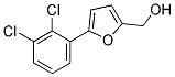 [5-(2,3-DICHLORO-PHENYL)-FURAN-2-YL]-METHANOL Structure