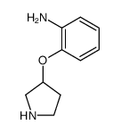 2-(Pyrrolidin-3-yloxy)-phenylamine Structure