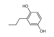 2-Propylhydroquinone结构式