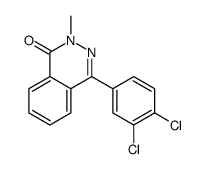 4-(3,4-dichlorophenyl)-2-methylphthalazin-1-one结构式