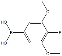 (4-Fluoro-3,5-dimethoxyphenyl)boronic acid Structure