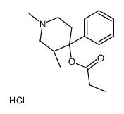 β-Prodine Hydrochloride结构式