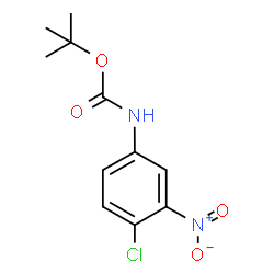 tert-butyl N-(4-chloro-3-nitrophenyl)carbamate图片