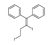 (2,4-diiodo-1-phenylbut-1-enyl)benzene Structure